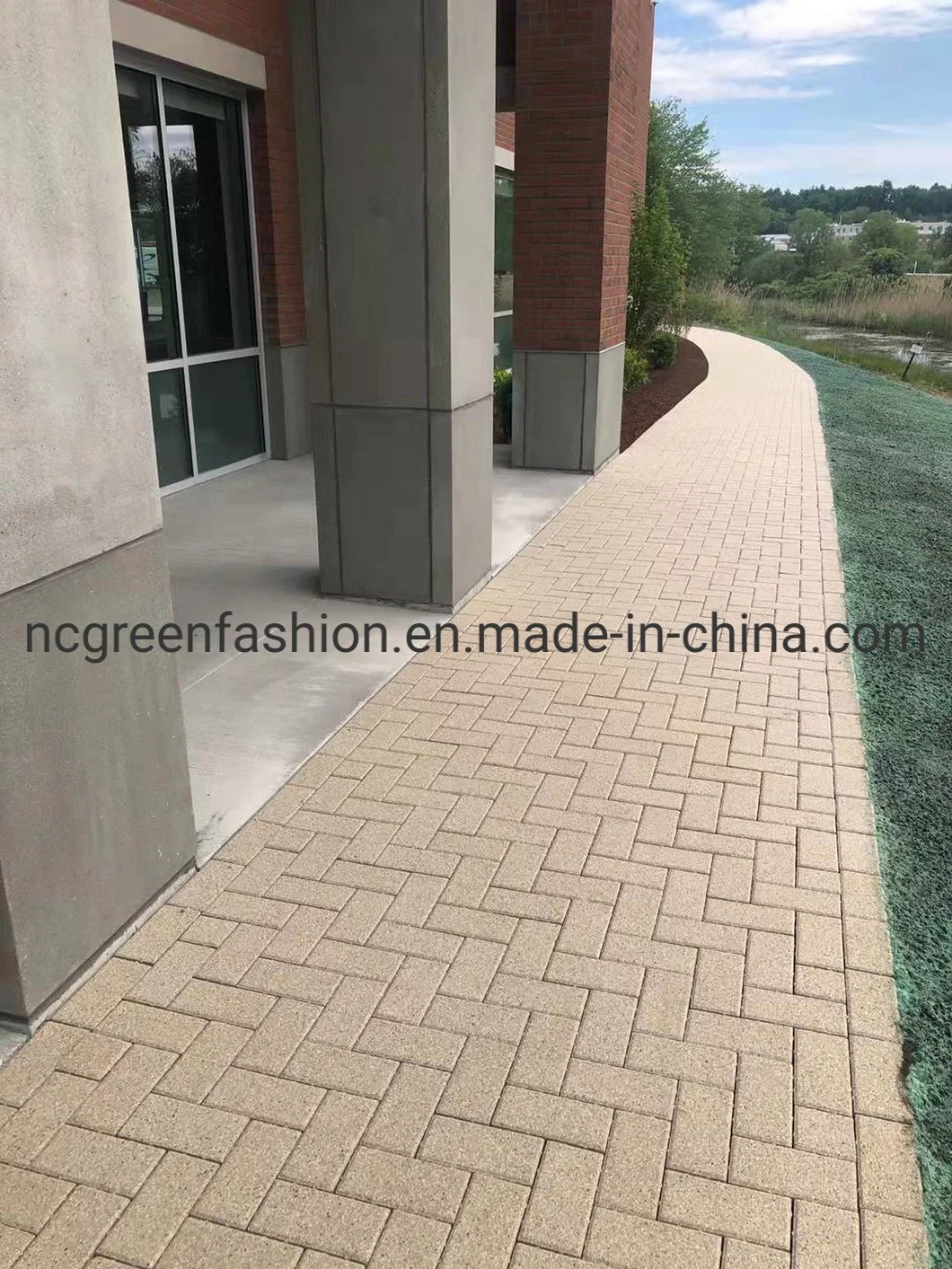 Dutch Recycled Water Permeable Paving Brick for Outdoor Project