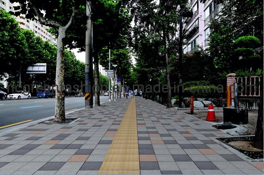 Anti-Slip Water Environmentally Friendly Permeable Ceramic Paver Clay Bricks for Paving Driveway