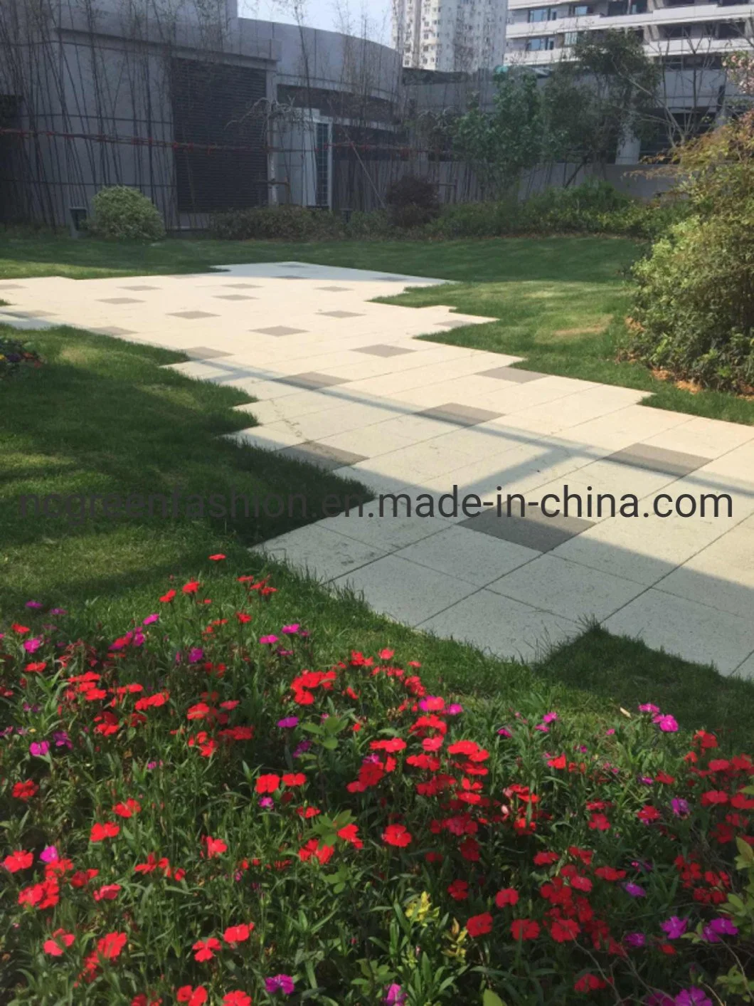 Anti-Slip Water Environmentally Friendly Permeable Ceramic Paver Clay Bricks for Paving Driveway