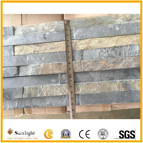 Yellow/Black/White Culture Stone for Wall Cladding